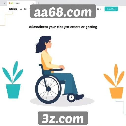 aa68.com - Acessibilidade e interface do usuário no aa68.com